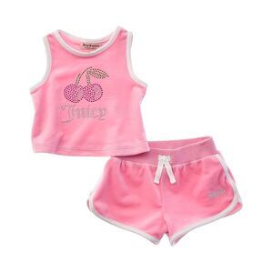 Juicy Couture Girls  2Pc Short & Top Set